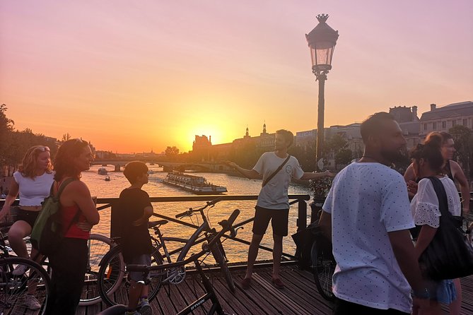 Paris Evening City of Lights Small Group Bike Tour & Boat Cruise - Meeting Point and Duration