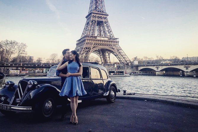 Paris Private Guided Tour in a Vintage Car With Driver - Personalized Tour for up to 4 Guests