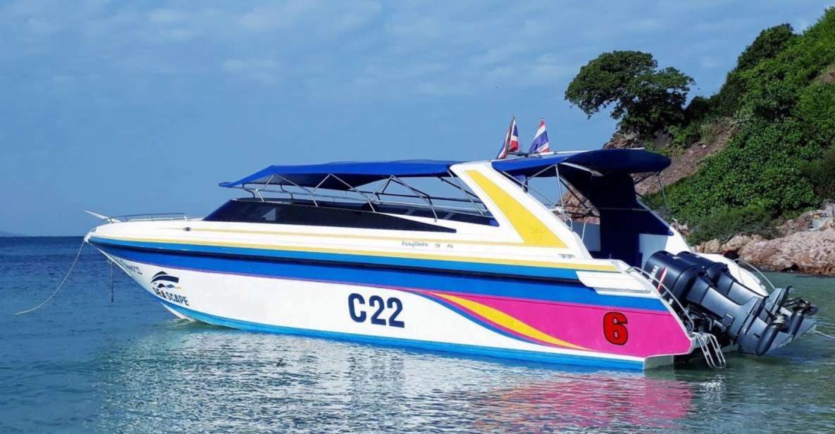 Pattaya: Private Speedboat to Coral Islands Cruise - Inclusions Provided