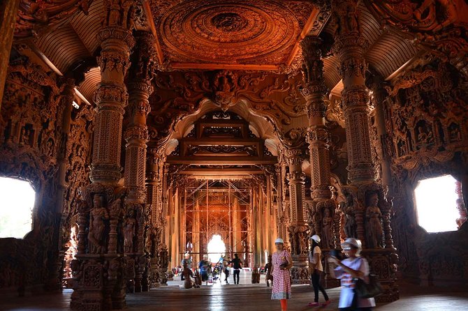 Pattaya : the Sanctuary of Truth Entrance Fee and Round Trip Transfer Option - Booking Process and Policies