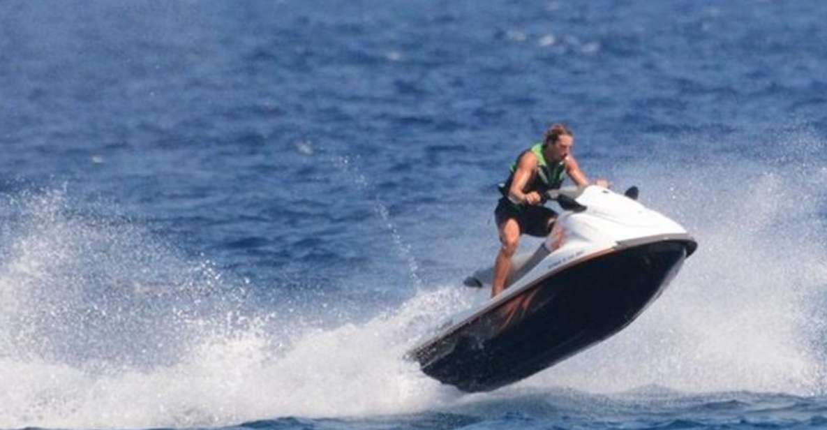 Perissa: Santorini Jet Skiing, Tubing, and Kayaking Package - Kayak or SUP Rental