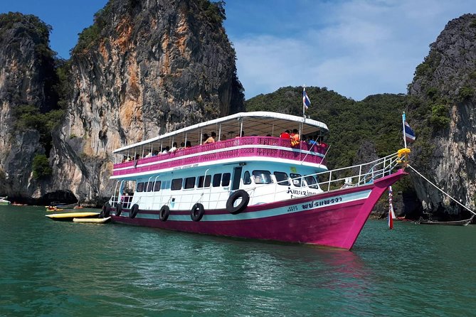 Phang Nga Bay Sea Cave Canoeing & James Bond Island by Big Boat - Paddle Around the Islands