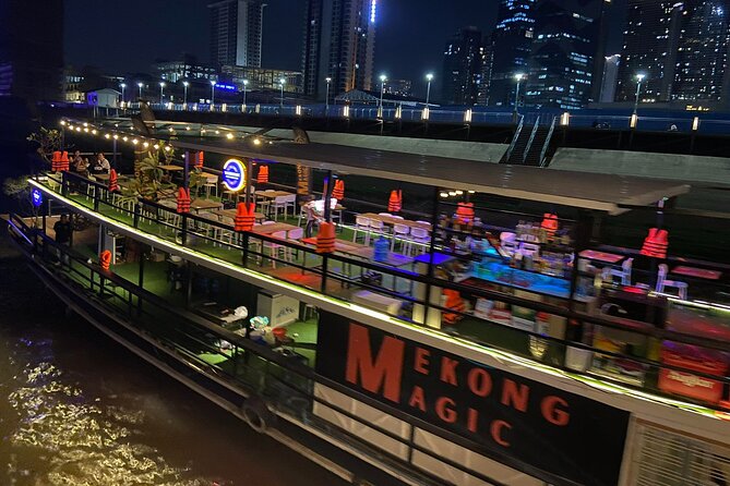 Phnom Penh Sunset Cruise Tour: Freeflow Beers & BBQ Buffet - Included Amenities