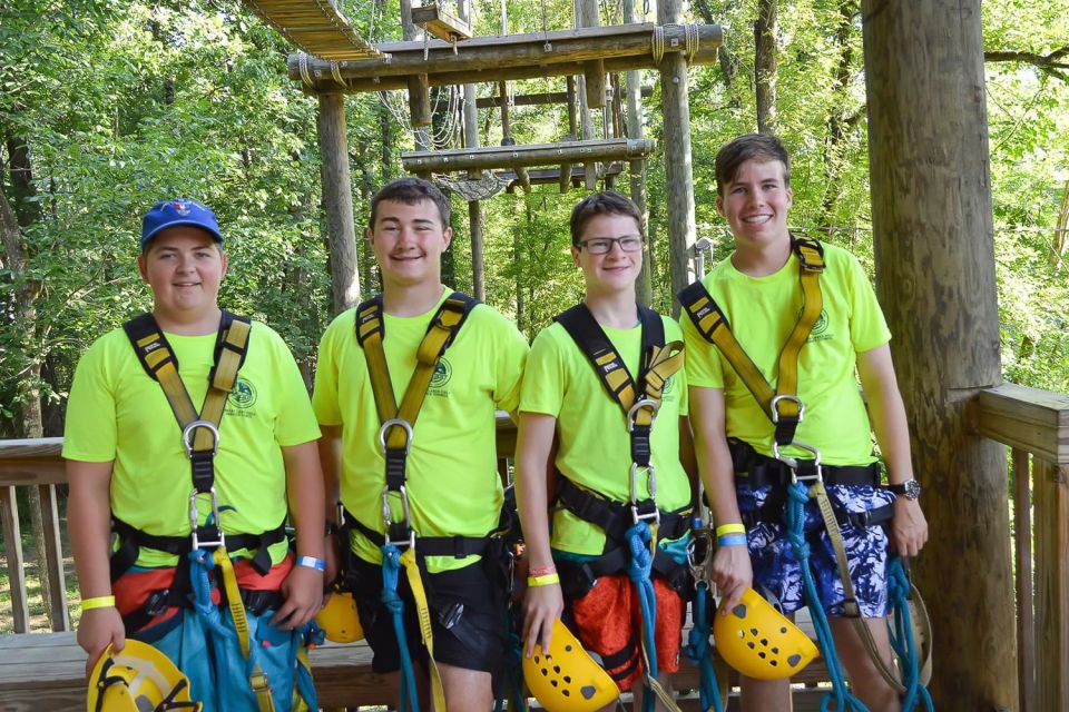 Pigeon Forge: Smoky Mountains Rope Obstacle Course Adventure - Included in the Experience