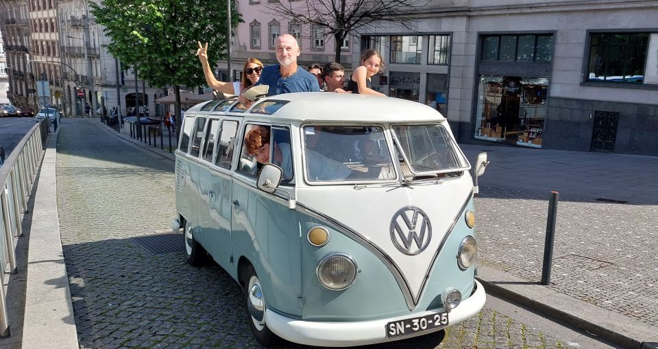 Porto: Volkswagen Kombi Van Tour - Downtown - Panoramic Porto Views