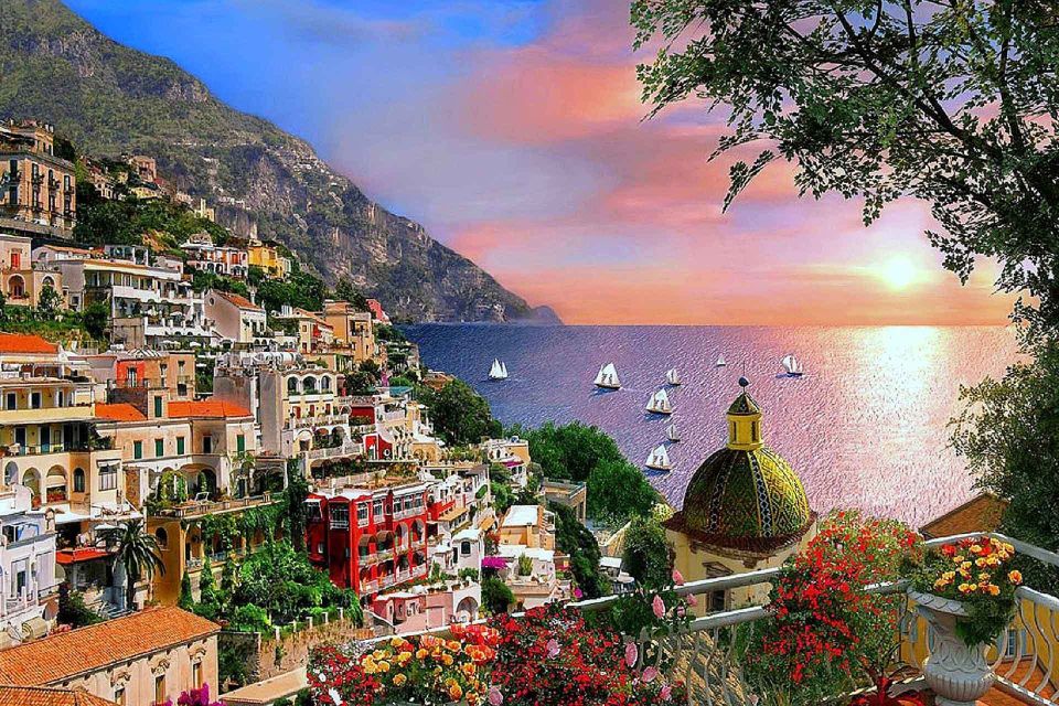 Positano, Amalfi and Ravello Sharing Tour From Sorrento - Transportation and Guide