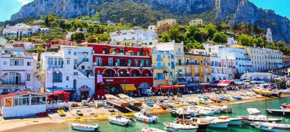 POSITANO and CAPRI + Capri Boat Tour - Inclusions and Exclusions