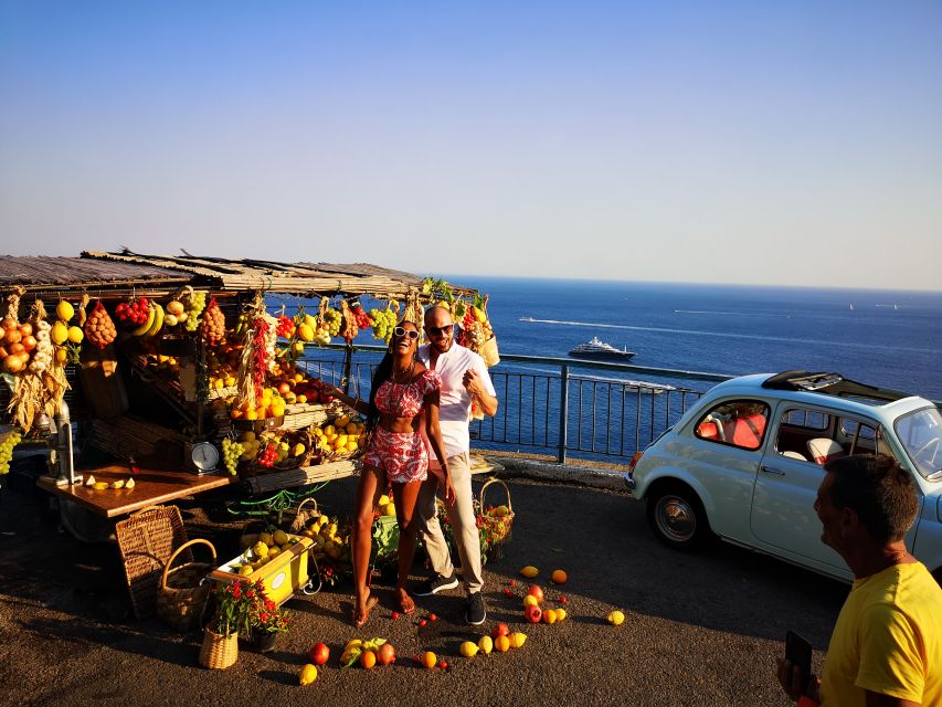 Positano/Praiano: Iconic Fiat 500 Private Amalfi Coast Tour - Panoramic Viewpoints