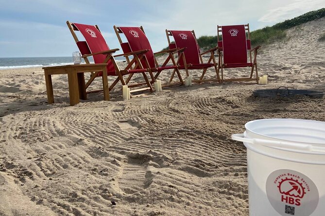 Private Beach Fire Montauk - Safety and Comfort Measures