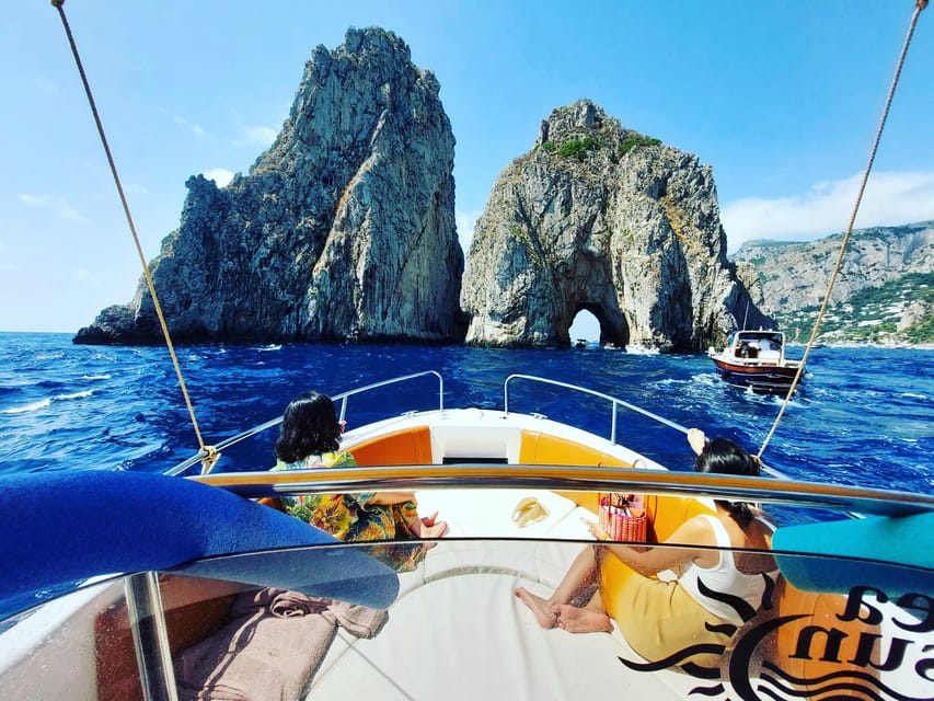 Private Boat Tour of the Island of Capri - Not Included Services