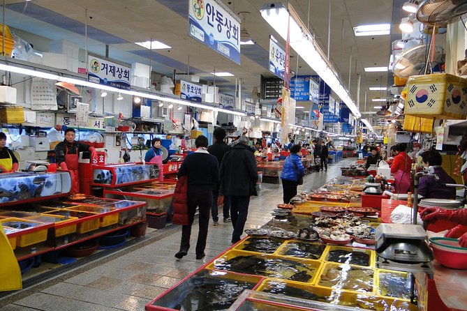 Private Busan Tour With Gamcheon Culture Village and the Temple (Customizable) - Jagalchi Fish Market Browse