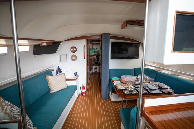Private Catamaran Swim Sail Snorkel Cliff Jumping SUP - Inclusive Equipment and Amenities Provided
