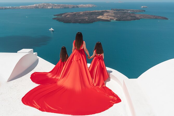 Private Flying Dress Photoshoot in Santorini - Booking Process and Pricing