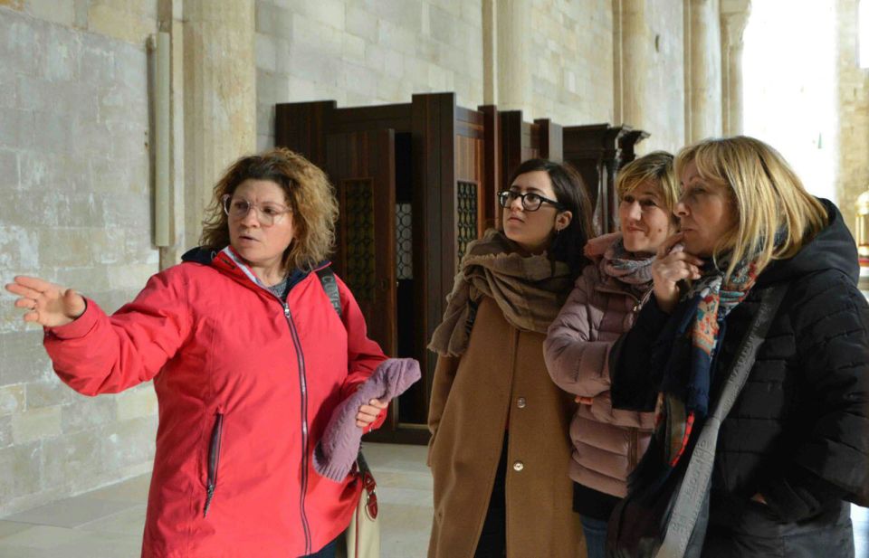 Private Trani Walking Tour With Moscato Wine Tasting - Tranis Romanesque Cathedral