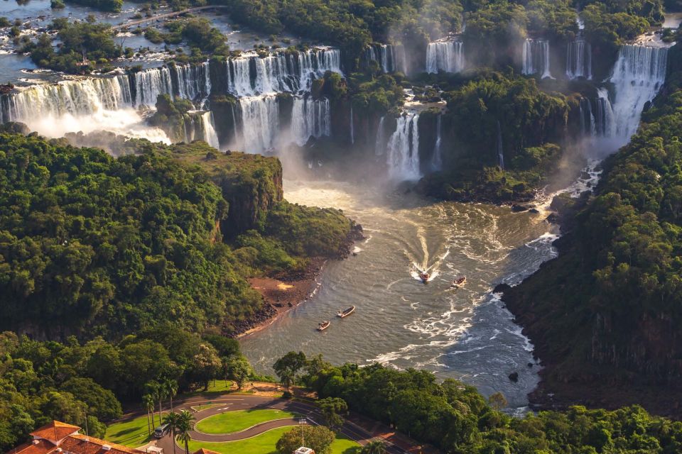 Puerto Iguazu: Iguazu Falls Boat Tour and Gran Aventura - Inclusions