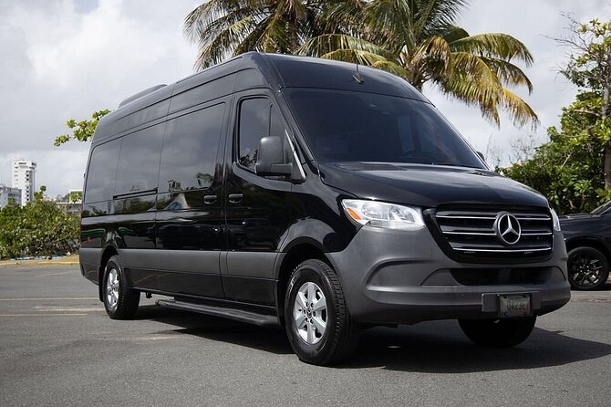 Puerto Rico Island Wide Private Transfers, 14Pax Lux Sprinter Van - Drop-off Zones Explained
