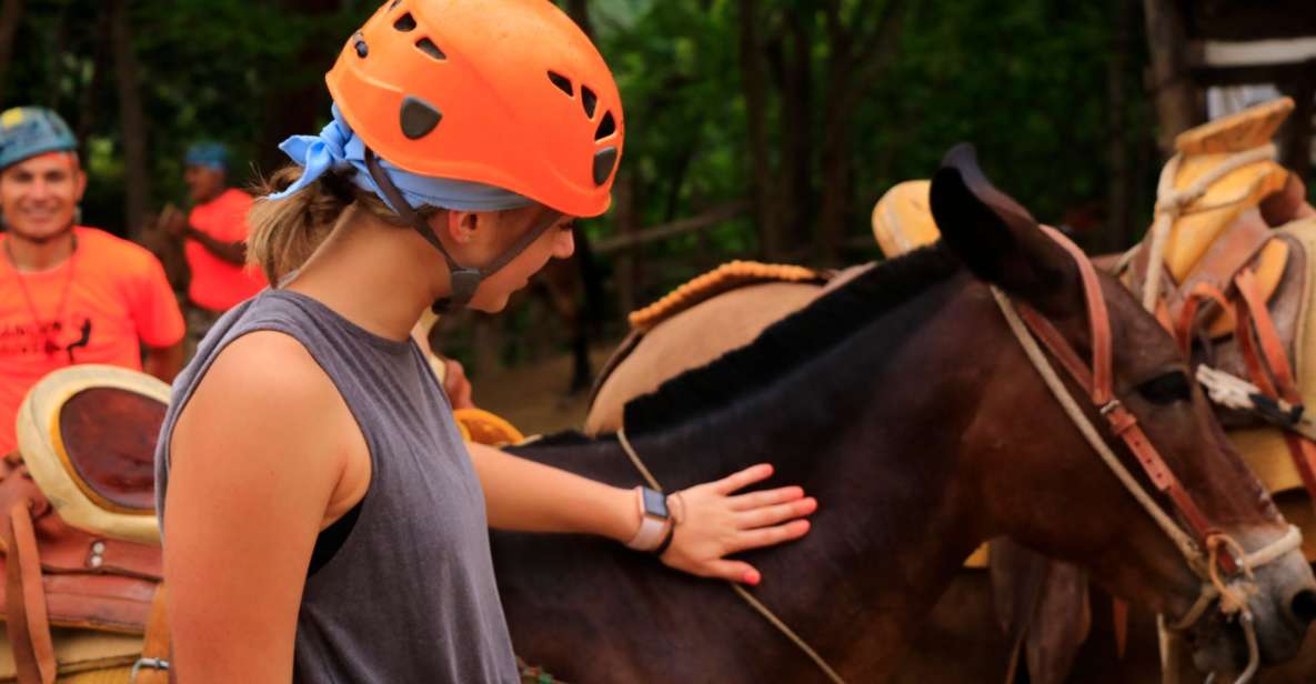 Puerto Vallarta: Canopy River Zip Line Tour With Mule Ride - Meeting Points