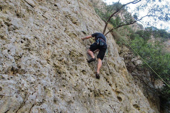Rock Climbing With a Guide in Chania Therisos Gorge - Meeting Location and Logistics