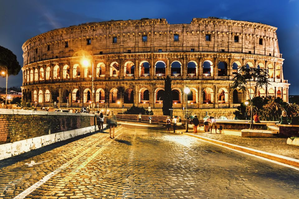 Rome: Big Bus Panoramic Night Tour - Itinerary Highlights