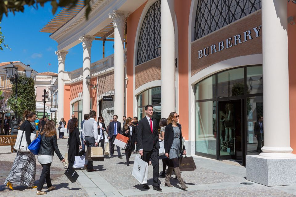 Rome: Castel Romano Outlet Shopping Full-Day Trip - Convenient Pickup and Duration