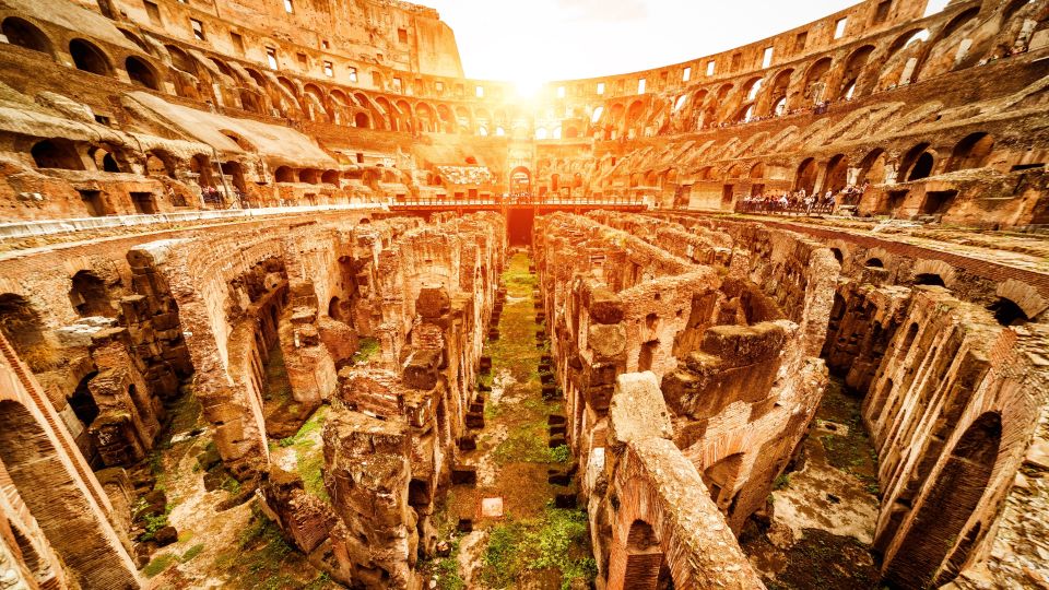 Rome: Colosseum Experience and Private Sightseeing Tour - Colosseum Interior and Entertainments