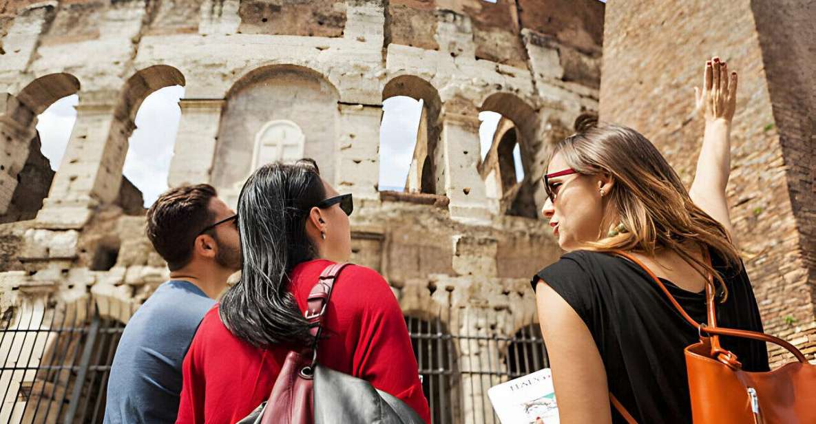 Rome: Colosseum Fast Track Tickets and 30 Mins Exterior Tour - Itinerary Details