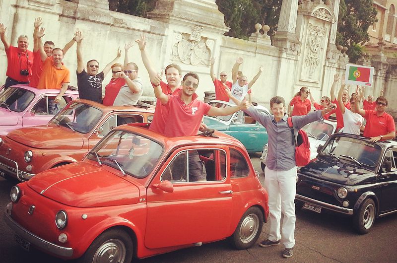 Rome Driving Tour By Vintage Fiat 500 - Exploring the Tiber River Banks