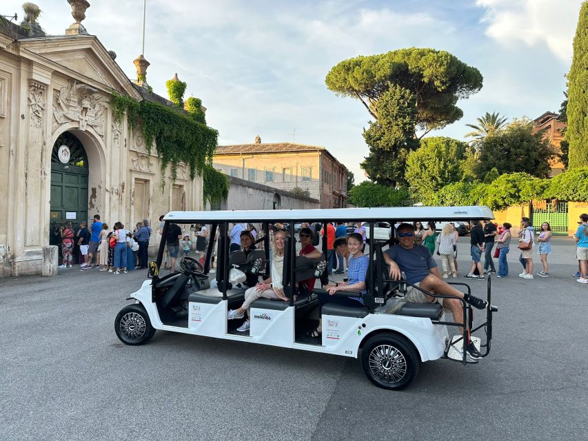 Rome: Hidden Gems and Catacombs Tour by Golf Cart - Tour Experience