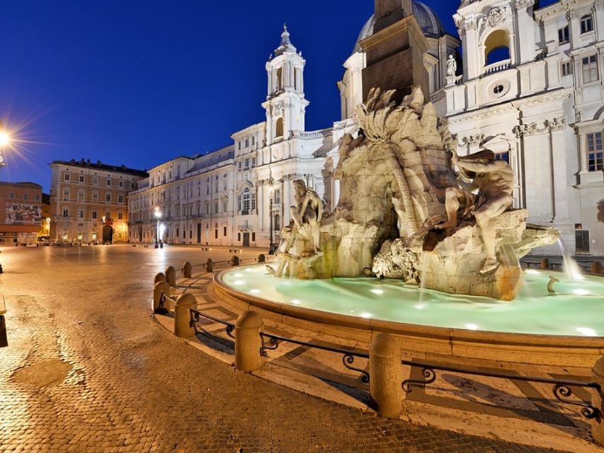 Rome: Private Night Tour by Car - Pickup and Drop-off