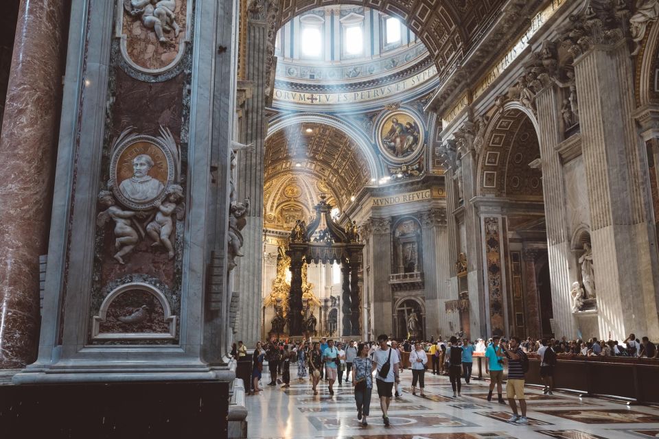 Rome: Private Vatican Museum/Sistine Chapel Tour & St Peters - Admission Tickets