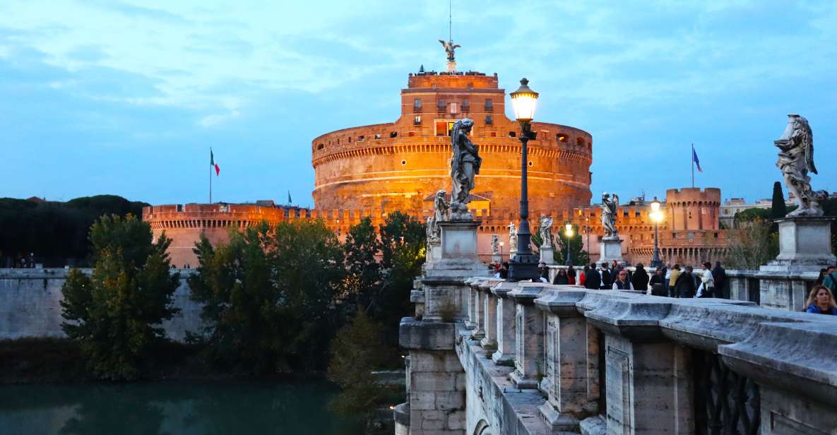 Rome: Secrets Beneath Castel SantAngelo Guided Tour - Tour Inclusions and Amenities