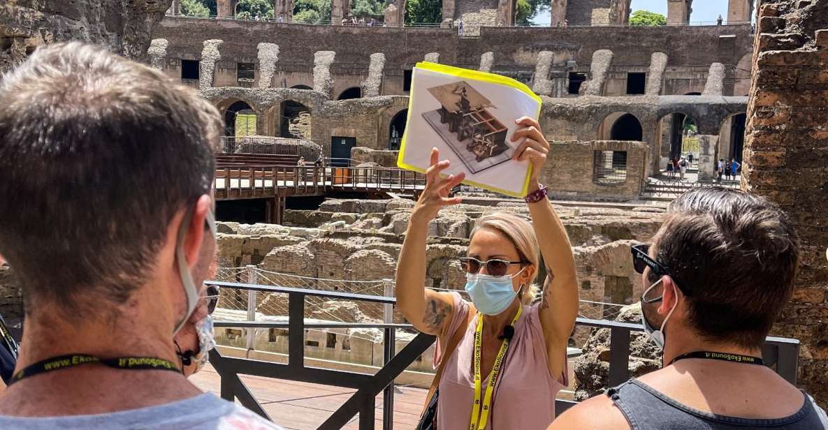 Rome: Small Group Colosseum & Ancient City Tour - Tour Structure