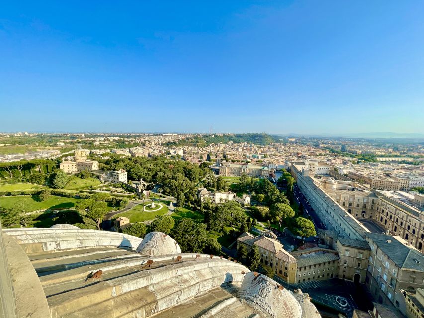 Rome: St. Peters Basilica, Crypts and Dome Private Tour - Inclusions and Exclusions