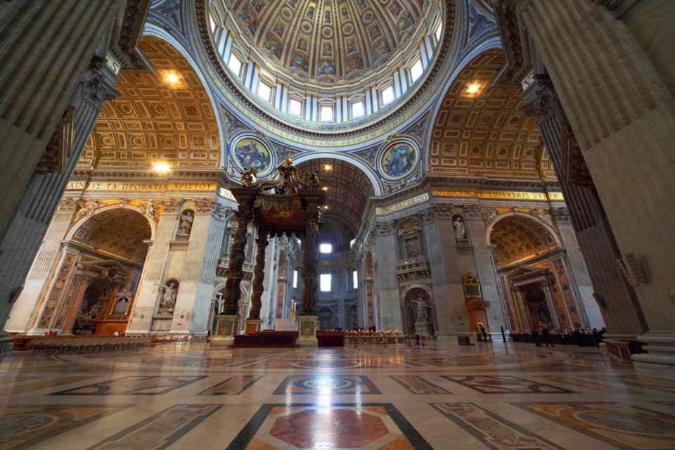 Rome: St. Peter'S Basilica Tour With Dome Climb and Crypt - Experience the Basilica