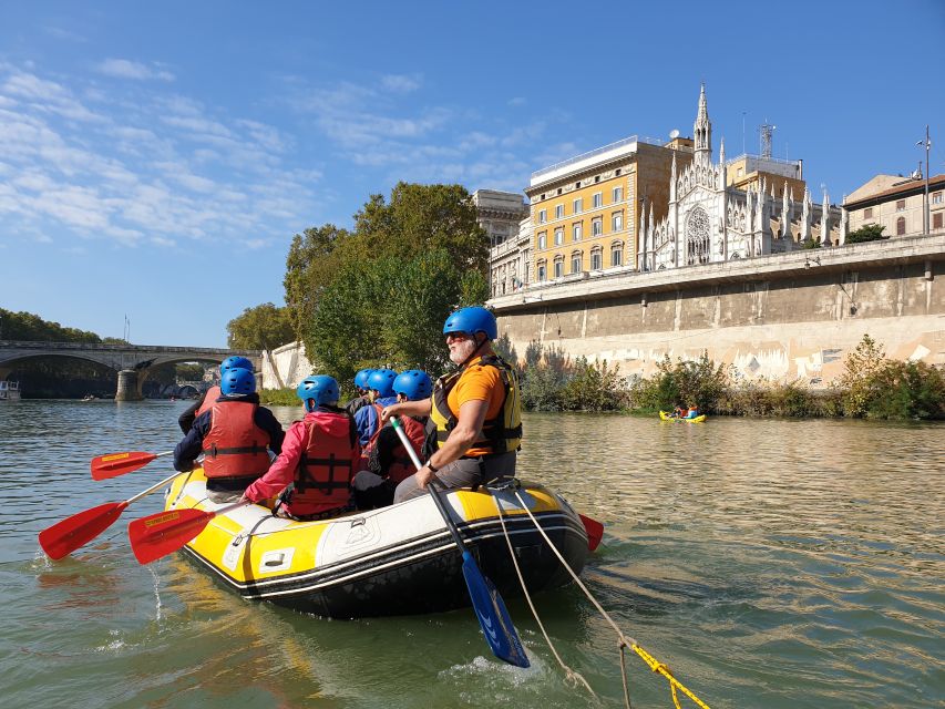 Rome: Tiber River Urban Rafting Tour With Roman Pizza - Unique Experiences