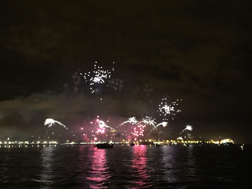 Sail Into 2025: Lisbon Fireworks From the River - Booking Information