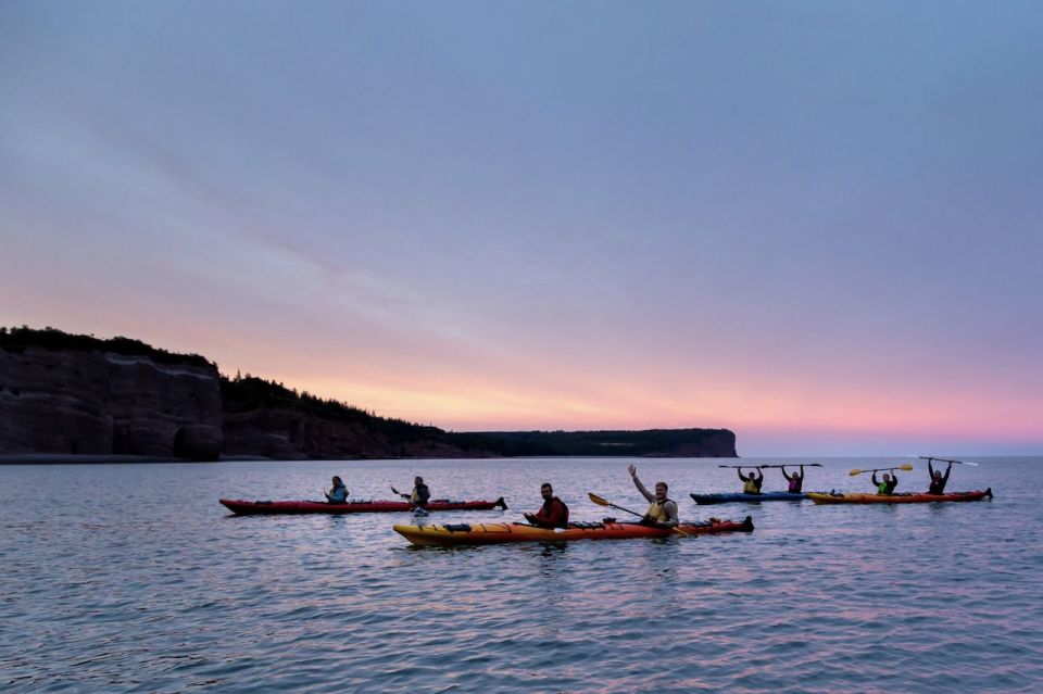 Saint John: Bay of Fundy Guided Kayaking Tour With Snack - UNESCO World Heritage Site