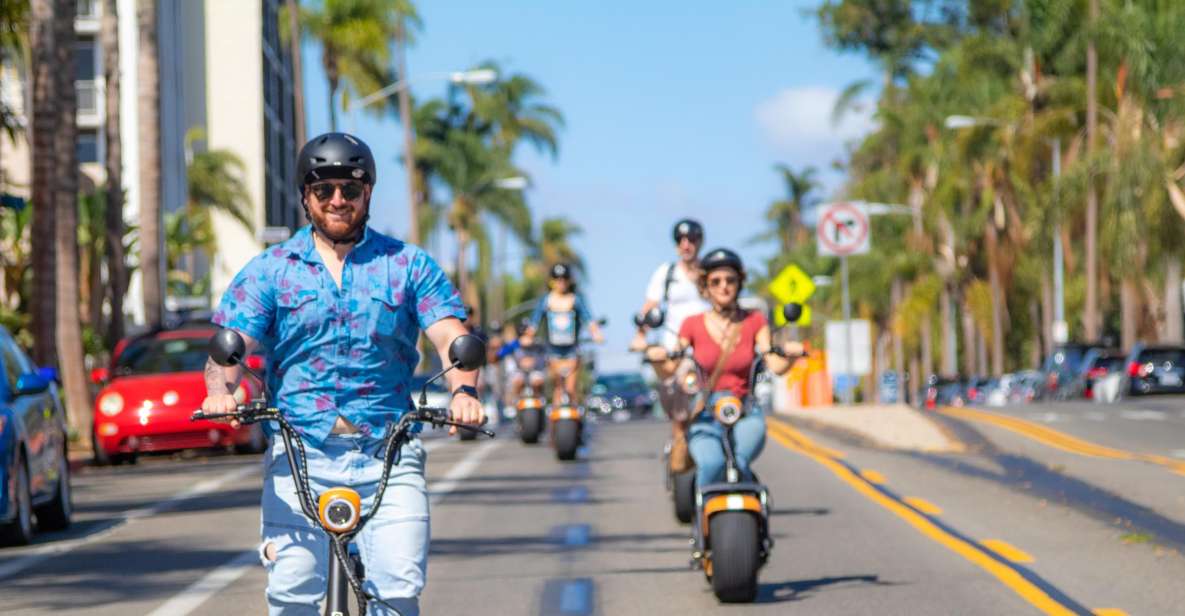 San Diego: Downtown and Gaslamp Loop Scooter Tour - Scooter Rental Information