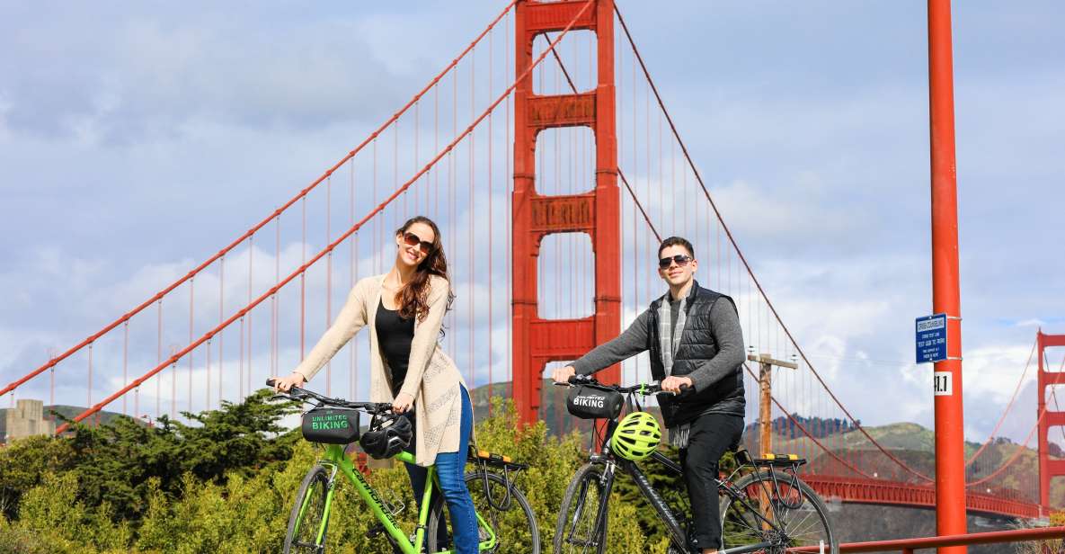 San Francisco: Bike Rental From Golden Gate Bridge With Map - Bike Tour Duration and Pricing