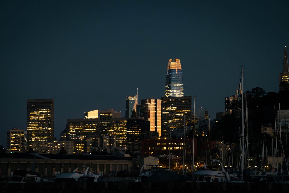 San Francisco: City Lights Sail Under the Full Moon - Inclusions