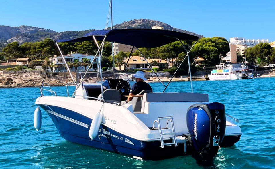 Santa Ponsa: BOAT Tour With License. Be the Captain! - Boat Features and Equipment