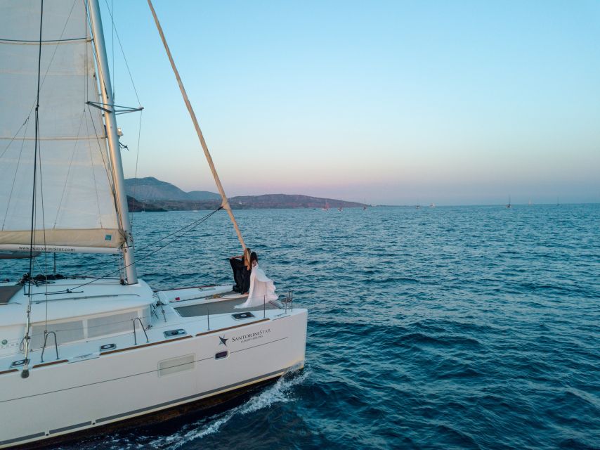 Santorini Catamaran Cruise With Swimming, Meal and Open Bar - Activities and Highlights