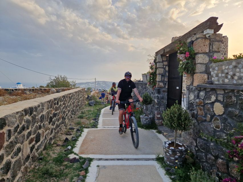 Santorini: E-Bike Sunset Tour Experience - Included Amenities