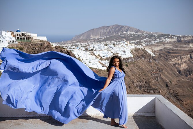 Santorini Flying Dress Photo Session Experience - Accessibility Features