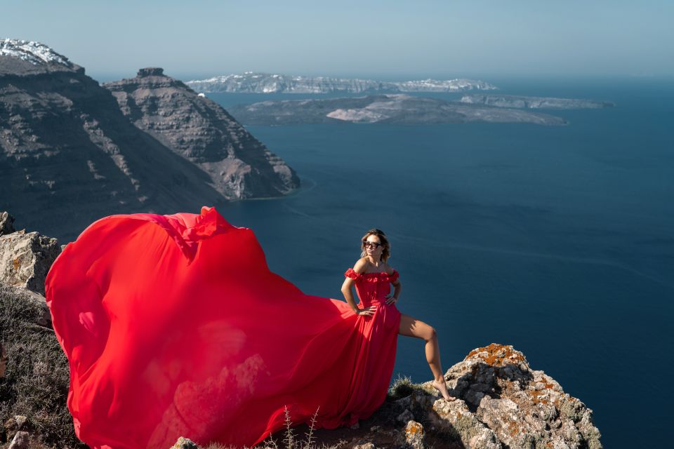 Santorini: Flying Dress Photoshoot - What to Expect on the Day