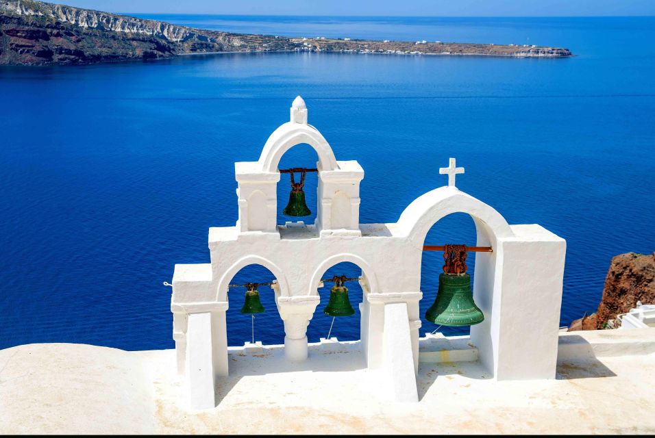 Santorini Island: Guided Tour From Heraklion Crete - Ferry Travel Experience