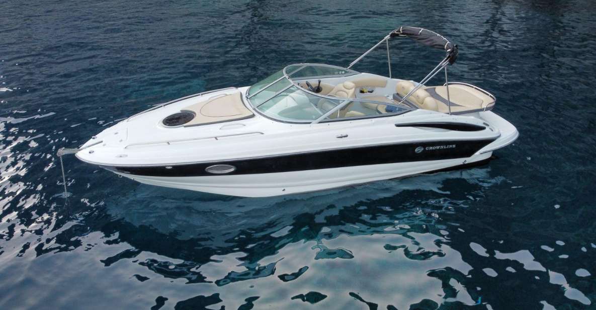 Santorini: Luxury Private Speedboat With Food and Drinks - Inclusions