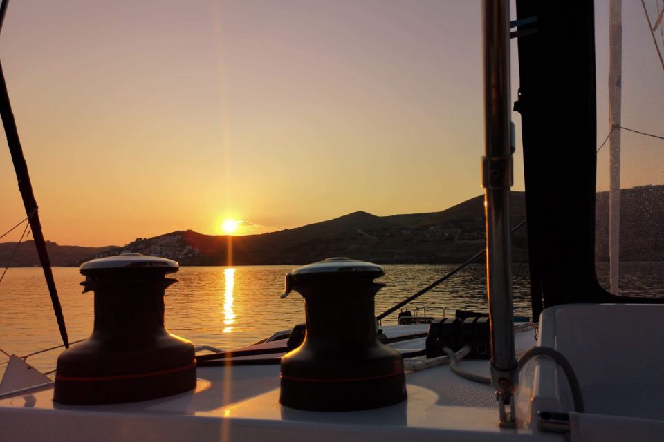 Santorini: Morning or Sunset Cruise With Gourmet Meal - Unique Cruise Experience