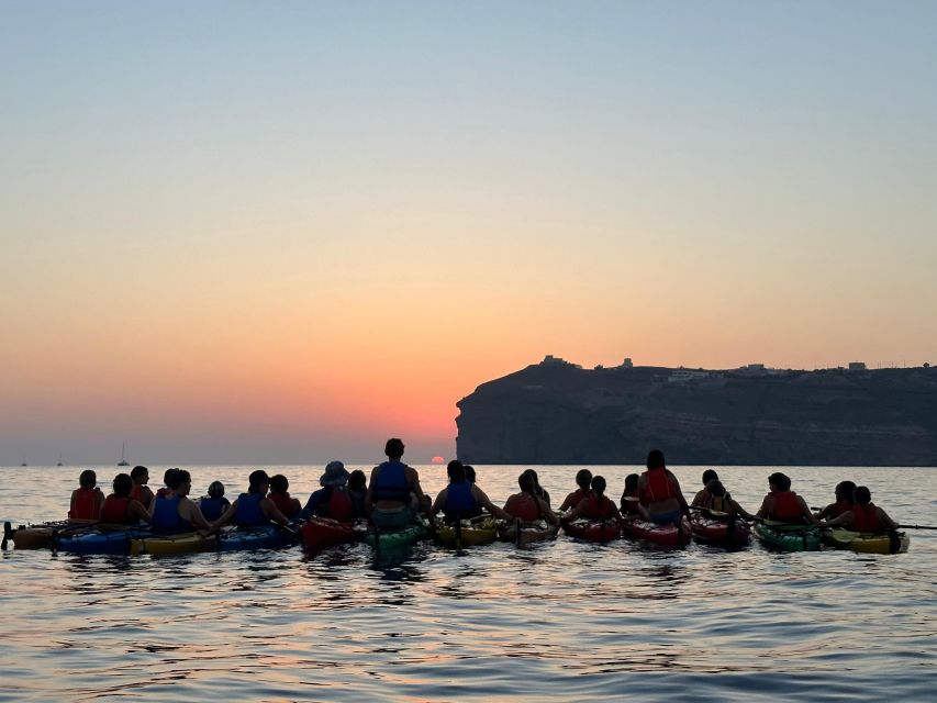 Santorini: South Sea Kayaking Tour With Sea Caves and Picnic - Kayaking Experience