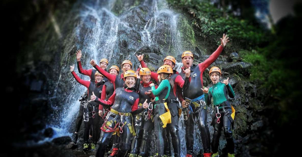 Sao Miguel: Caldeiroes Canyoning Experience - Highlights